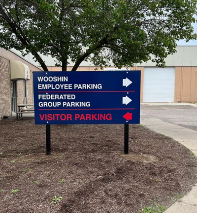 Wayfinding Sign Photo